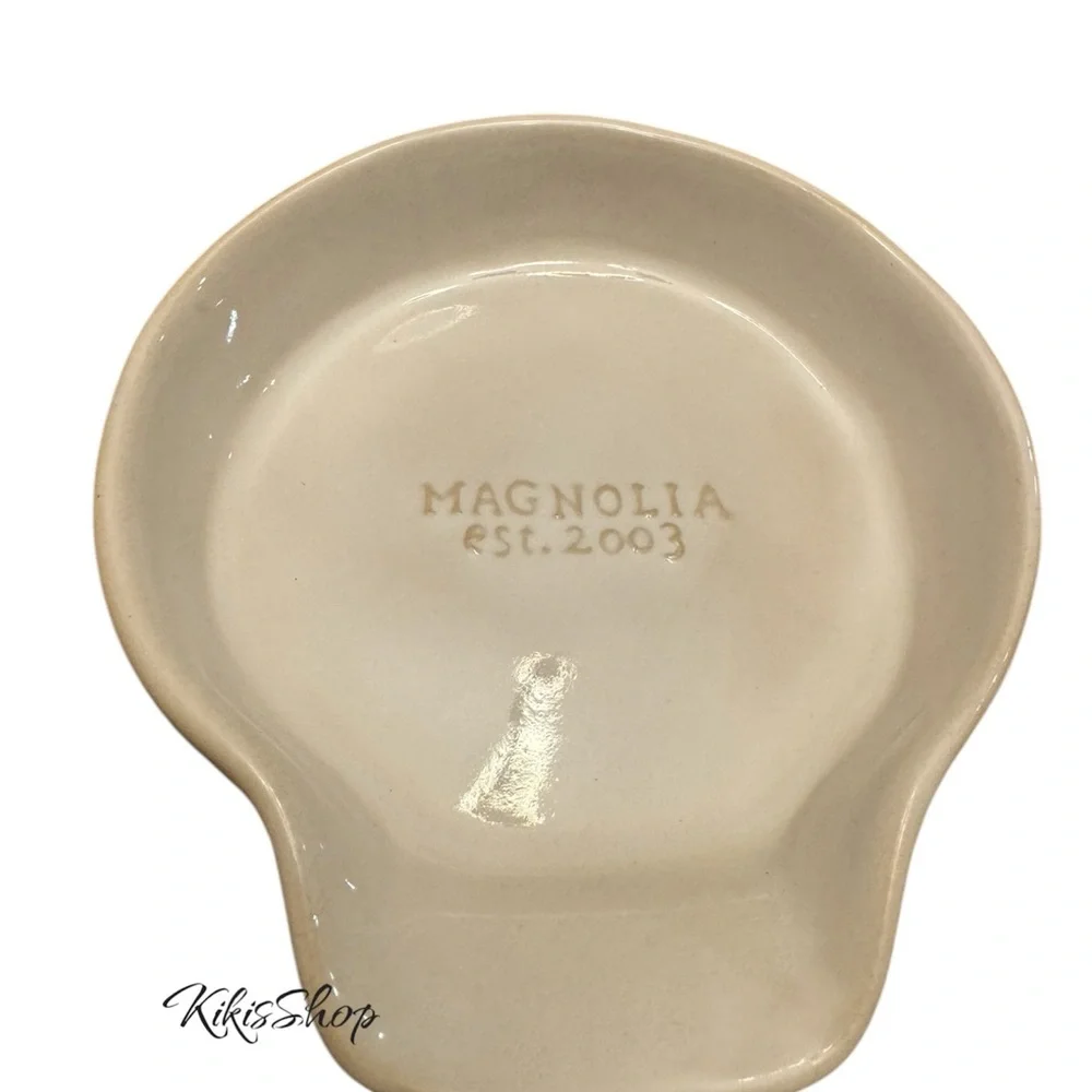 Magnolia Established 2003 Ceramic Spoon Rest